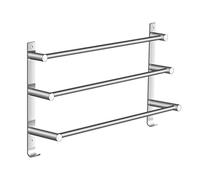 GGYTMQL Ratches de Toallas, Estante de Toalla riel de Toalla con Gancho SUS3 Bar de Toalla de Toalla de Toalla multipolectura para el baño de la Cocina/decoración de 50 cm