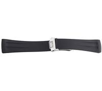 GGYTMQL Raymond Weil para hombre 22 mm Strapa de banda de reloj de goma negra 4881