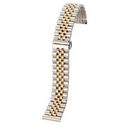 GGYTMQL RELOD BANDA DE RELOJ DE ACERO DE ACERO INOXIDABLE PARA MENTE MENTEUNVERSAL Reloj de reemplazo de liberación rápida