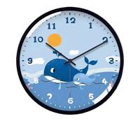 GGYTMQL Reloj de Pared Reloj Creativo de Pared para Sala de Estar sin perforación Reloj de Pared para el hogar, Reloj de Cuarzo de Ondas eléctricas silenciosas, Adecuado para Sala de Estar, Estudio,