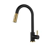 GGYTMQL Sensor Sensor Gold Kitchen Free Toucet Control Toucet Mixer para la batería del Sensor del Toque de Cocina Tapón de Cocina