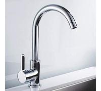GGYTMQL Tapas de cocina Fregadero cepillado Mezclador de agua Tap grifo de cocina 360 grifos de cocina giratorios cuenca grifo torneira de cozinha