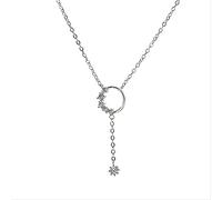 GGYTMQL Tassel Round Charm Cabecillo de Gargantilla Joyería de Boda para Mujeres
