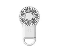 GGYTMQL USB Mini Wind Power Handheld Fan Colory Light Ventille Oficina de niños portátiles Lindo Ventilador Personal de enfriamiento Pequeño para Viajar a casa Ventilador de Oficina (Color: Verde)
