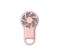 GGYTMQL USB Mini Wind Power Handheld Fan Colory Light Ventille Oficina de niños portátiles Lindo Ventilador Personal de enfriamiento Pequeño para Viajar a casa Ventilador de Oficina (Color: Verde)