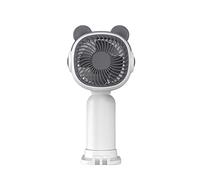 GGYTMQL Ventilador portátil Hands Enfriamiento Personal Mini Ventilador de Viajes para Acampar al Aire Libre USB de 1 Velocidad de 1 Velocidad (Color: Verde)