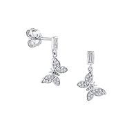 GGYTMQL Y pequeños Pendientes de Mariposas para Mujeres perforando Pendientes de Joyas de Arete