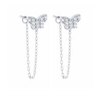 GGYTMQL Y pequeños Pendientes de Mariposas para Mujeres perforando Pendientes de Joyas de Arete