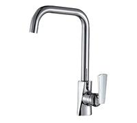 GGYTMQL Zedaro Cocina elevada grifo de cocina fregadero de la cocina protección ambiental mezclador de agua fría revestimiento de un solo manejo de plomo con plomo singular