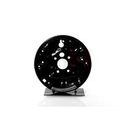 GH Antisalpicaduras Disco de Freno Eje Trasero para Skoda Roomster 5J 1.4 1.2
