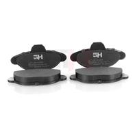 GH Juego Pastillas de Freno Disco Eje para Fiat Cinquecento 170 0.9 Es Decir ,