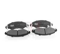 GH Juego Pastillas de Freno Discos Aje Delantero para Opel Agila (A) 1.2 16V 1.0