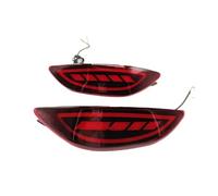 GHAEKEBC Faro Trasero Parachoques Coche Reflector Freno Niebla Intermitente Para Hyundai Para Verna Para Acento Para Brio(3 funciones A)