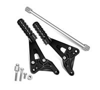 GHAEKEBC para Monkey 125 2018 2019 2020 2021 2022 2023 para Monkey 125 Accesorios De Motocicleta Pedal Trasero Soporte De Pedal Trasero Pedal De Cambio Estriberas para Motocicletas(Negro)