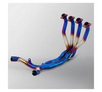 GHAEKEBC Silenciadores Escape Escape De Motocicleta Slip On Outlet Connect Silenciador Enlace Delantero Tubo De Cabecera Línea De Carreras para Z1000(B)