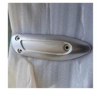 GHAEKEBC Silenciadores Escape Protector De La Tapa del Tubo De Escape Motocicleta para Piaggio para Beverly 200 250(Plata)