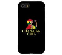 Ghanaian Girl | Bandera de Ghana de África Occidental | Ghana Orgullosa Carcasa para iPhone SE (2020) / 7/8