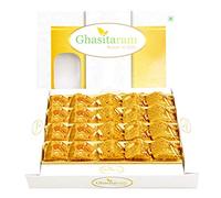 Ghasitaram Gifts Nani's Special Besan Barfi, 400g