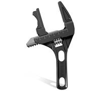 Ghazpmuk 6-68 mm Llave Inglesa en Aleación de Aluminio, Llave Ajustable Multifuncional 2 en 1, Llave de Boca Ancha Ajustable, Llave con Gran Apertura, Llave Inglesa Ajustable, para Plomería, Baño