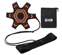 GHB Fútbol Kick Throw Trainer Entrenamiento Fútbol Niño Accesorios Practice Solo Futbol Habilidades de Control de Ayuda Cinturón Ajustable Regalo