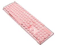 GHBOTTOM 108key - Teclado mecánico para videojuegos con cable USB, retroiluminación multicolor con arco iris, teclado ergonómico estándar para ordenador de sobremesa, portátil, teclado con cable USB para PC