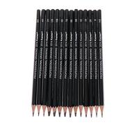 GHBOTTOM Sketch Charcoal, Sketch Charcoal, 14 piezas de lápiz de dibujo 12B 10B 8B 7B 6B 5B 3B 2B 1B HB 2H 4H 6H