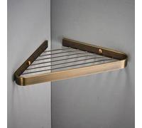 GHBSDNEPP Estante de Ducha Esquinero de Latón para Baño, Estantes Flotantes, Montado en la Pared, Champú, Gel de Ducha, Toallero, Estante de Drenaje, Estantes de Cocina Multifuncional, Estante de/Anti