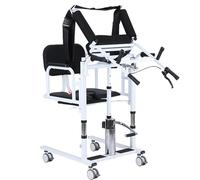 GHCCDAM Elevador De Pacientes Hidráulico Altura De Elevación Ajustable Paciente Ascensor, Silla De Transferencia Hidráulica con Ruedas para Personas Mayores