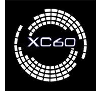 GHCPMQ Luz Puerta Coche para Volvo XC60,Luz de Bienvenida Proyector del Automóvil Autopartes