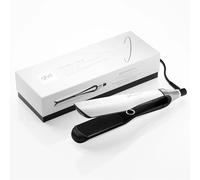 ghd Chronos Max - Plancha de Pelo Profesional, Styler con Placas 85% más Anchas, Peinado 3x Veces Más Rápido, Más Brillo, Sin Daño Por Calor Extremo - Para Cabello Largo, Grueso o Rizado -Color Blanco