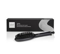 ghd glide - cepillo de pelo térmico para un acabado liso natural sin esfuerzo, suaviza y elimina el encrespamiento, púas cerámicas, temperatura óptima de peinado 185ºC, tecnología iónica, negro