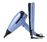 ghd - Set Deluxe Iced Luxe Edición Limitada Plancha de Pelo Chronos + Secador Helios