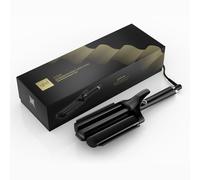 ghd Triple Wave - Tenacilla Profesional con Tres Cilindros Ergonómicos de 32mm, Ondas Surferas y Duraderas - Para Todo Tipo de Cabello - (Enchufe Europeo)