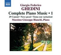 Ghedini, G.F. - Musique Pour Piano /Vol.1