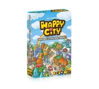 Ghenos Games Happy City Juego de Mesa en Italiano para 2-5 Jugadores, Edad Recomendada 12+