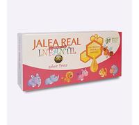 GHF - Jalea Real Infantil Forte, Sabor Fresa, 20 ampollas, 10 ml