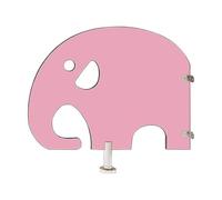 GHFXSCV Juego de separadores de urinario de Suelo para niños, Pantalla divisoria Impermeable para urinario, 3 Piezas, Color Rosa, para escuelas y Jardines de Infancia, 60x80cm