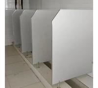 GHFXSCV Mampara divisoria para urinarios de baño para Hombres, Ideal para escuelas, centros comerciales y Lugares públicos. Pantalla Protectora, Estable y Duradera (4 Piezas de 50 x 120 cm