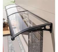 GHFXSCV Toldo de Aluminio para Puerta de Patio con Cubierta de policarbonato. Toldo para Entrada Exterior Que Protege el Porche/Ventana de los Rayos UV, la Lluvia y la Nieve. Una solución de toldo e