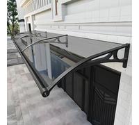 GHFXSCV Toldo de Puerta de aleación de Aluminio, Elegante Cubierta de Entrada Exterior, protección contra la Lluvia para Puerta Principal, voladizo Duradero, Resistente a la Intemperie, marquesa par