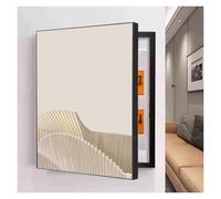 GHHQQZ Caja Contadores Pintura Decorativa Abrir Izquierda Cuadros para Tapar Cuadro Electrico Circuit Breaker Panel Covers Sala Conferencias Hotel(E,40x50cm)