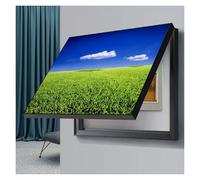 GHHQQZ Caja Medidor Eléctrico Oculta Cuadros para Tapar Cuadro Electrico Desmontable Decoración de la Caja del Contador Recibidor Sala de Reuniones(B,35x45cm)