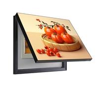 GHHQQZ Caja Medidor Eléctrico Oculta Cuadros Tapar Cuadro Electrico No Requiere Taladrar Electric Meter Box Cover Dormitorio Cuarto Baño(C,50x60cm)