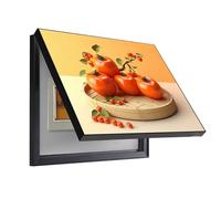 GHHQQZ Caja Medidor Eléctrico Oculta Cuadros Tapar Cuadro Electrico No Requiere Taladrar Electric Meter Box Cover Dormitorio Cuarto Baño(B,60x70cm)