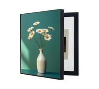 GHHQQZ Cuadro Electrico Tapa Caja Cubierta Decoración Pinturas Apertura hacia Izquierda Electrical Box Cover Pared Televisión(C,50x60cm)