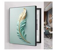 GHHQQZ Cubierta Decorativa Medidor Eléctrico Apertura Hacia Izquierda Decoración Caja Contador Tapa Contador Luz Comedor Despacho(C,40x50cm)