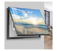 GHHQQZ Cubierta Panel Eléctrico Apertura hacia Arriba Decorative Electrical Box Cover Pintura Cajas Distribución Eléctric Pasillos Vestíbulos Ascensores(D,45x55cm)