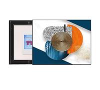 GHHQQZ Decorativa Caja Eléctrica Contadores Slide Open to The Right Electric Counter Cover Cubre Cuadro Electrico Dining Room and Living Room(D,50x70cm)