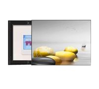 GHHQQZ Decorativa Caja Eléctrica Contadores Slide Open to The Right Electric Counter Cover Cubre Cuadro Electrico Dining Room and Living Room(A,45x55cm)