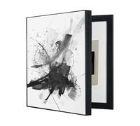 GHHQQZ Decorativa Moderna Eléctrica Contadores Estilo Vertical Cubre Cuadro Electrico Tapa Caja Fusibles Armario Pasillo Estudio(D,40x50cm)